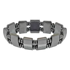 Pulseira Magnetica Pedra Magnetita Imantada Bracelete Foto mini 1