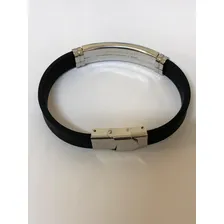 Pulseira Masculina Bracelete Personalizada Aço Inoxidavel Foto mini 2