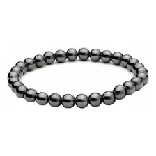 Pulseira Masculina Pedra Hematita Foto mini 1