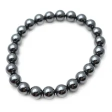 Pulseira Masculina Pedra Hematita Foto mini 2