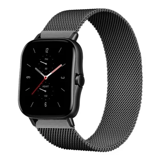 Pulseira Metal 20mm Para Relógio Xiaomi Huami Amazfit Bip Foto 1