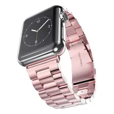 Pulseira Metal 3 Elos Para Apple Watch 7 45mm Series 7 Foto  mini 1