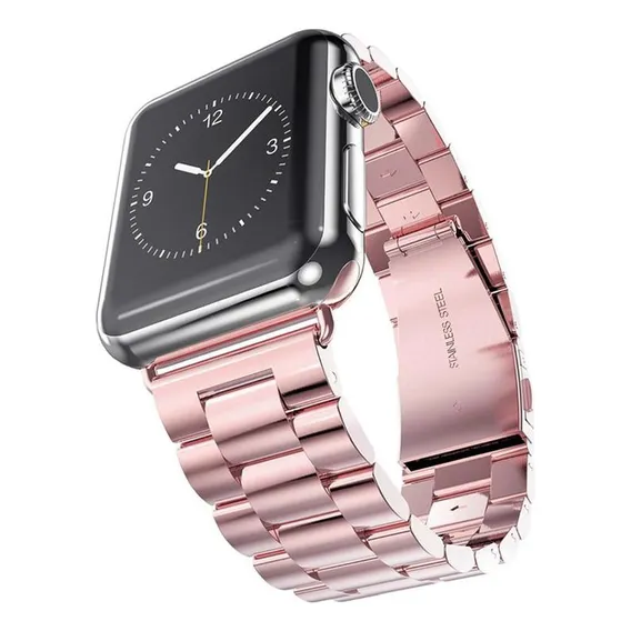 Pulseira Metal 3 Elos Para Apple Watch 7 45mm Series 7 Foto 1