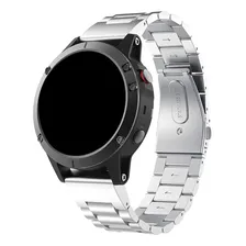 Pulseira Metal Aço Inox 3 Elos Para Relogio Fenix 6s Pro Cor Prata Foto  mini 1