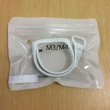 Pulseira Mi Band 4 Miband 3 Branca Silicone P/ Reposição Foto mini 2