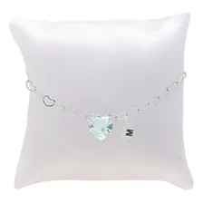 Pulseira Milena Jóias Festa Noivado Noiva Mulher Pulseira Feminina Casamento De Folheado Prata Folheado A Prata Cor Prateado Para Adultos - Kit Com 12 Unidades Foto  mini 1