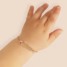 Pulseira Minnie Baby Personalizável Rosa; 552162 Rommanel Cor Rosa Foto mini 4