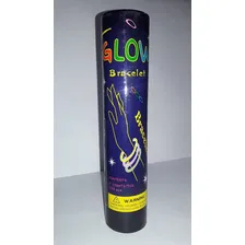 Pulseira Neon Brilha No Escuro Fluorescente C/100 Peças Foto mini 3