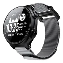 Pulseira Nylon Para Forerunner 235 220 230 620 630 735xt Cor Cinza Foto mini  2