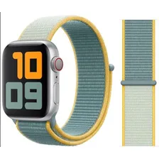 Pulseira Nylon Sport Loop Para Apple Watch 42/44mm Sunshine Foto mini 1