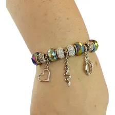 Pulseira Oxumare Berloques Diâmetro 20 Cm Foto mini 4