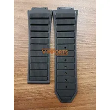 Pulseira Para Hublot King Power Em Borracha Quadradinha Foto mini  2