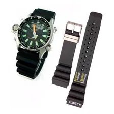 Pulseira Para Relógio Citizen Aqualand Jp2000 24mm Co23 Foto mini  3