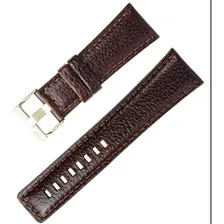 Pulseira Para Rel贸gio Em Couro Leg铆timo 18,20,22,24,26mm Cor Marrom Largura 22 Mm Foto mini 1