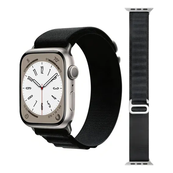 Pulseira para rel贸gio inteligente Ecomlab Alpine Loop preta Foto 1
