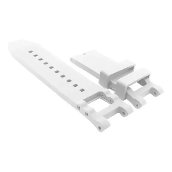Pulseira Para Rel贸gio Invicta Subaqua Noma 3 Iii Branca Cor Branco Largura 28 Mm Foto 1
