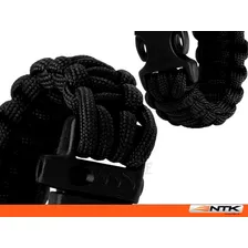 Pulseira Paracord Com Apito Survival Guepardo Foto mini 3
