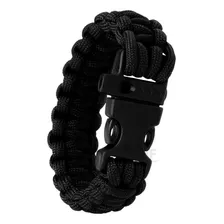 Pulseira Paracord Com Apito Survival Guepardo Foto mini 1