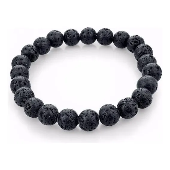 Pulseira Pedra Vulcânica Foto 1