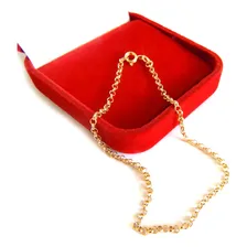 Pulseira Portuguesa Em Ouro 18k Foto mini 2