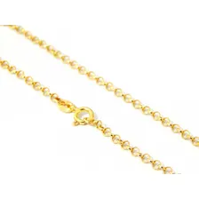 Pulseira Portuguesa Em Ouro 18k Comprimento 19 Foto mini 1