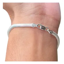 Pulseira Prata 925 Pulseira rabo de rato Pulseira prata de prata cor prateado tamanho 18cm para adultos / 18cm de diámetro Foto mini 3