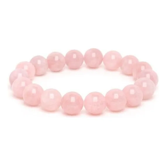 Pulseira Quartzo Rosa Feminina Foto 1