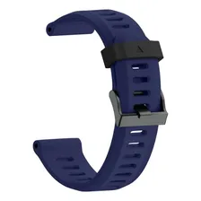 Pulseira Relogio Garmin Fenix 3 2 Hr Safira D2 Bravo Quatix Cor Azul-escuro Largura 26 mm Foto  mini 1