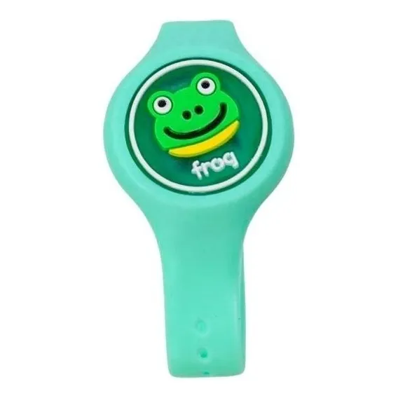 Pulseira Relógio Infantil Repelente De Mosquito Foto 1