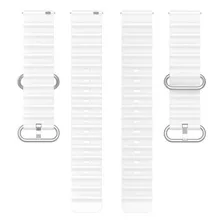 Pulseira Relógio Smart compatível Oceano cor Branco Largura 22mm Foto mini 4