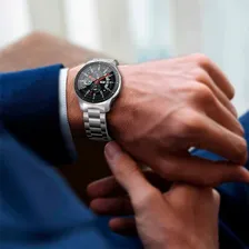 Pulseira Relogio Smartwatch Aço Inox 3 Elos Smartband Band Foto mini  3