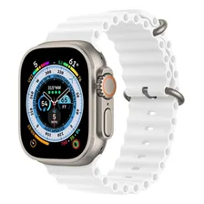 Pulseira Rel贸gio Smartwatch Cor Branco Foto mini 4