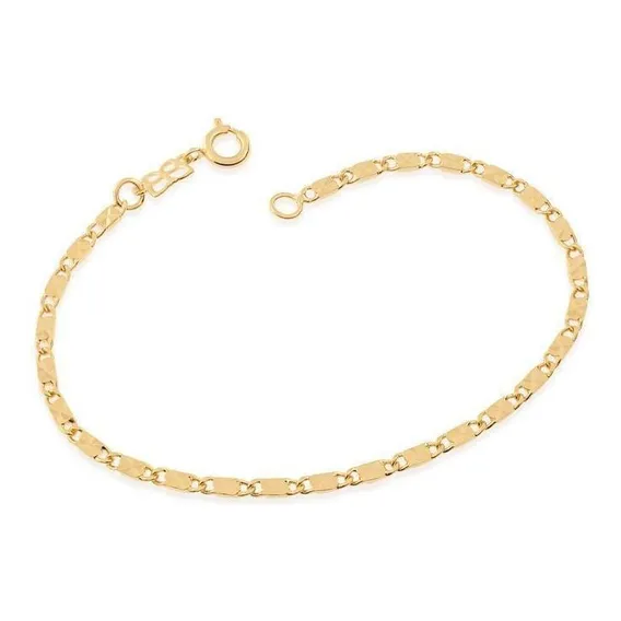 Pulseira Rommanel Banhado Ouro Fio Diamantado 550458 Foto 1