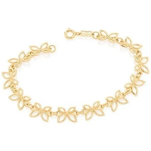 Pulseira Rommanel Borboletas Vazadas Semij贸ia cod 551496 Foto 1
