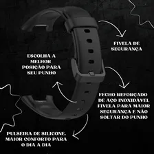 Pulseira Silicone Colorida Sport Para Xiaomi Mi Band 7 Pro Cor Lilás Foto mini 3