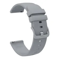Pulseira Smartwatch 20mm Compatível C/ Colmi Cor Cinza Largura Da Pulseira 20 Mm Foto  mini 1