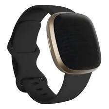 Pulseira Sport Borboleta Para Fitbit Versa 3, Fitbit Sense Cor Preto Foto  mini 1