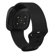 Pulseira Sport Borboleta Para Fitbit Versa 3, Fitbit Sense Cor Preto Foto mini  2