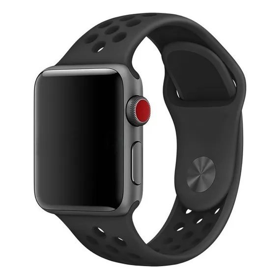 Pulseira Sport Compativel Com Apple Watch Ultra 49mm - Preto Foto 1