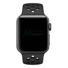 Pulseira Sport Compativel Com Apple Watch Ultra 49mm - Preto Foto mini 4