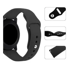 Pulseira Sport Compatível Xiaomi Watch S3 / Haylou Watch S8 Cor Preta Foto mini  3