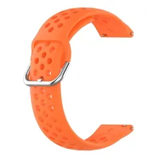 Pulseira Sport Moderna Para Samsung Galaxy Watch Active 2 Cor Laranja Foto mini 3
