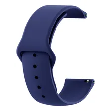 Pulseira Sport Para Galaxy Watch Active 40mm - Gear S2 Classic - Gear Sport R600 - Galaxy Watch 42mm - Amazfit Bip Lite Cor Azul Royal Foto mini  3