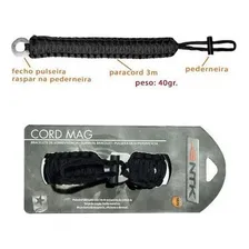 Pulseira Tática Cord Mag Ntk Nautika Com Pederneira e Paracord de 3 Metros Foto mini 2
