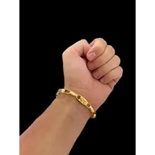 Pulseira Tijolinho 8mm - Banhada A Ouro 18k Foto mini  2
