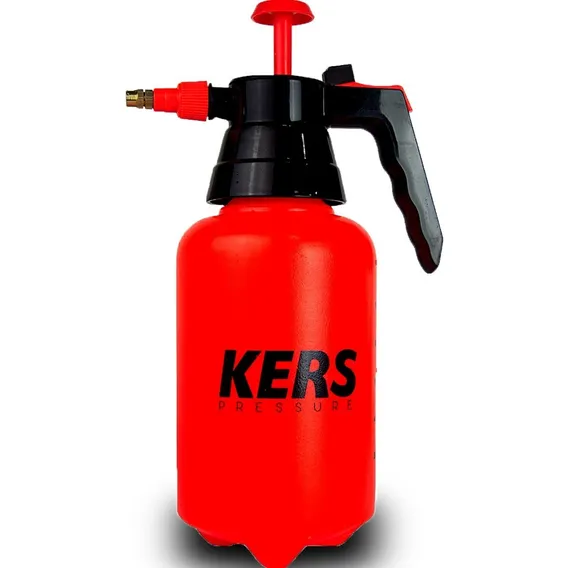 Pulverizador Automotivo Bomba De Pressão Manual 1litro Kers Cor Laranja Foto 1