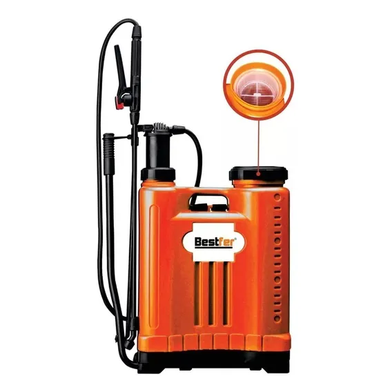 Pulverizador Bomba Veneno Costal Manual 18 Litros Pressão Foto 1