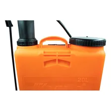 Pulverizador Bomba Veneno Costal Manual 20litros Cor Laranja Reforçado Vila Foto mini 3
