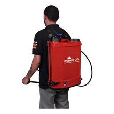 Pulverizador Costal A Bateria 20l Elétrico Worker Foto mini  3