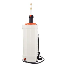 Pulverizador Costal Bateria 20l Bomba Passar Veneno Tramonti Cor Branco/laranja Foto mini 4